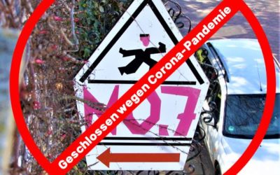 No7 wegen Corona-Pandemie geschlossen!