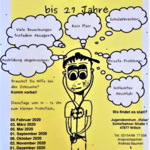 Flyer Jobcafe 2020