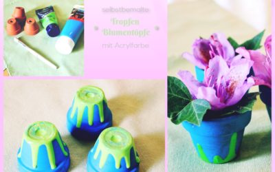 Tropfen Blumentöpfe