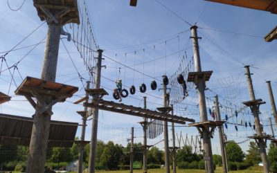 Ausflug in den Kletterwald